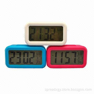 Big Digital Clock, Display Calendar, Time and Temperature, with Big digital Display,LED backlighting